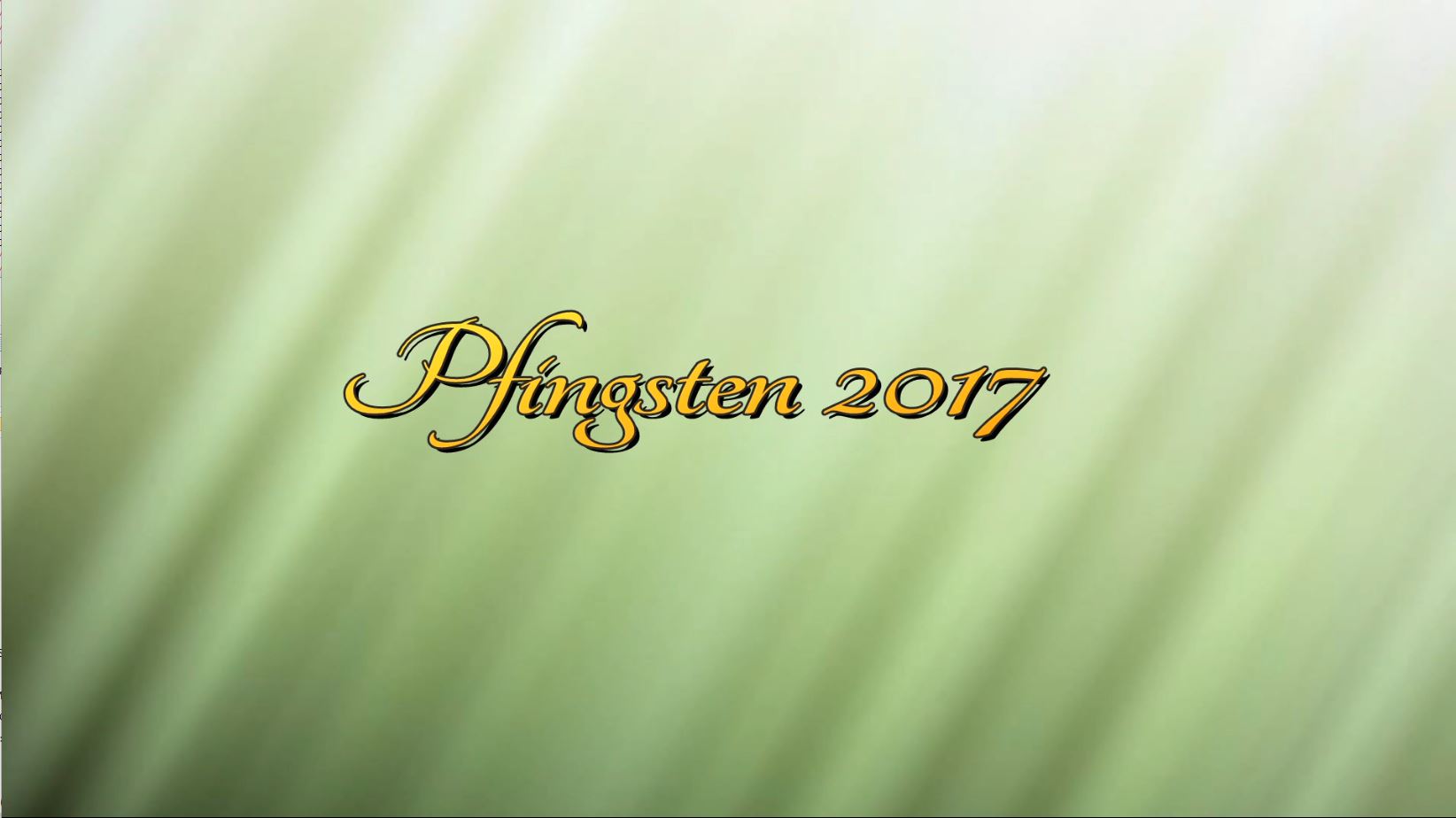 Pfingsttreffen 2017